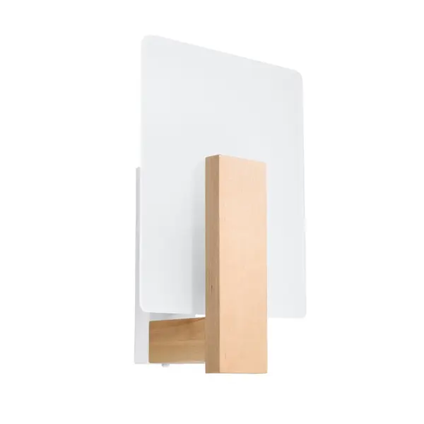 Aplica Lappo din lemn, Natural 16x12x30.5 cm