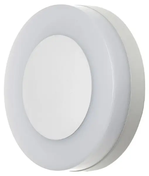 Aplica LED de exterior Elbulgaria - Hasle R, 12W, IP44, 4000K, alb