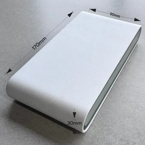 Aplica LED de exterior extra-plata, 12W=75W, 3000K, lumina calda, 1080Lm, IP65 - Default Title