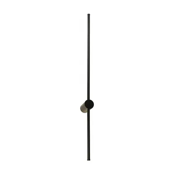 Aplica LED Eftenbo Negru 8x8x80 cm