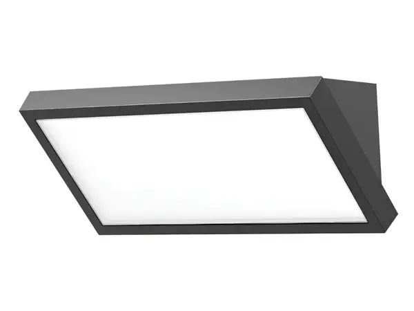 Aplica LED exterior Braytron Napoli-M BR-BG37-00582, 20W, 3in1 CCT, IP65, GRI, IK06