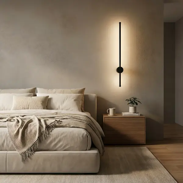 Aplica led liniara neagra 11W/550LM/4000K - 600mm - Default Title