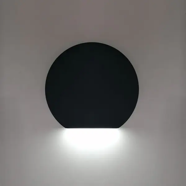 Aplica LED Perete Semicerc fi135, 7W, 6000K, lumina rece, cu protectie IP65 - Default Title