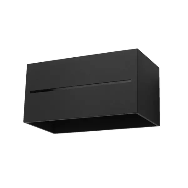 Aplica Lobo Negru 20x12x10 cm