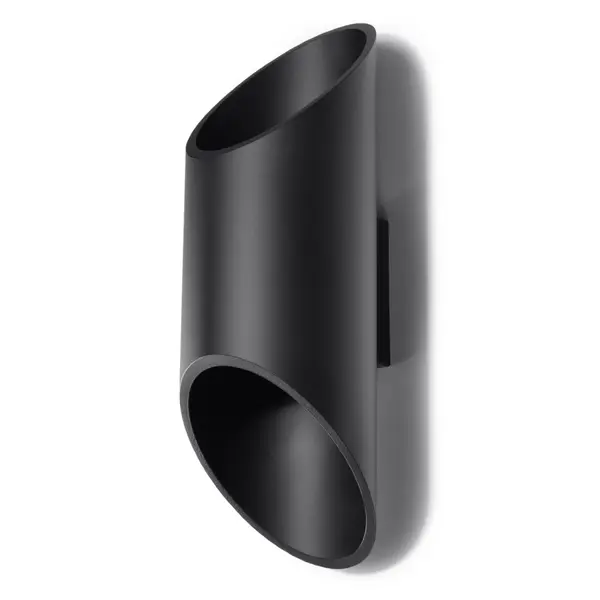 Aplica perete Penne Negru 10x12x30 cm