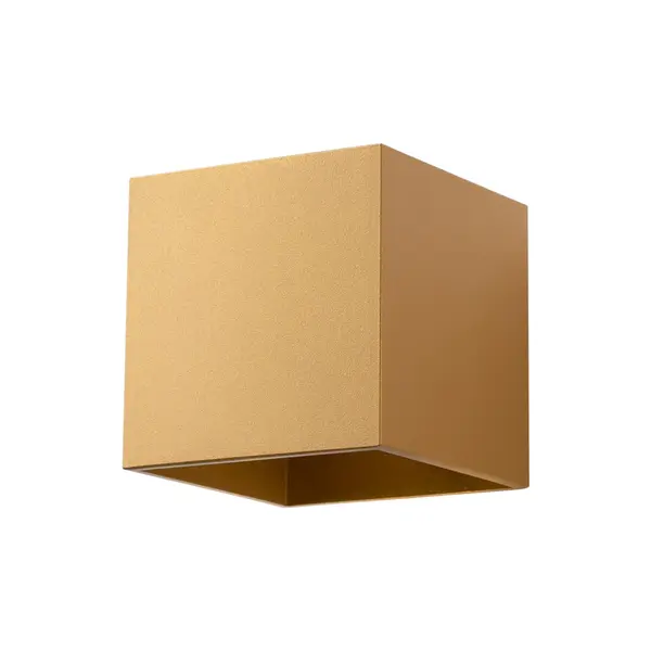 Aplica perete Quad Auriu 10x12.5x10 cm