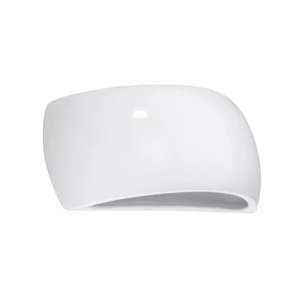 Aplica Pontius din ceramica Alb lucios 32x9x13.5 cm