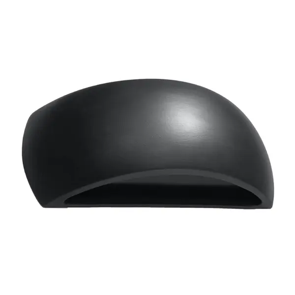 Aplica Pontius din ceramica Negru 32x9x14 cm