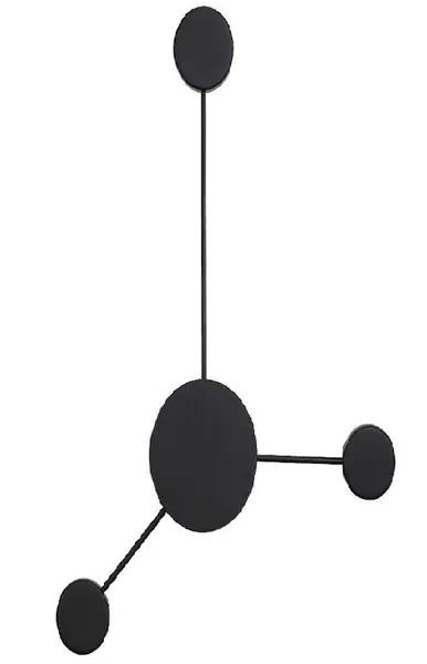 Aplică Rabalux - Amadeo 6259, LED, IP20, F, 10W, 230V, 750 lm, 4000 k, negru