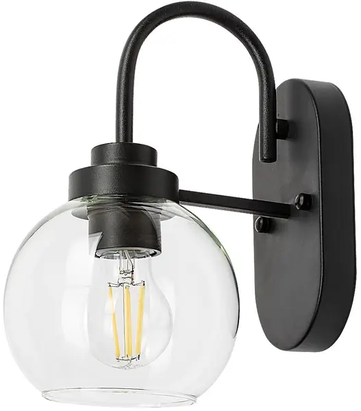 Aplică Rabalux - Tirina 75005, IP44, E27, 1 x 15 W, negru mat