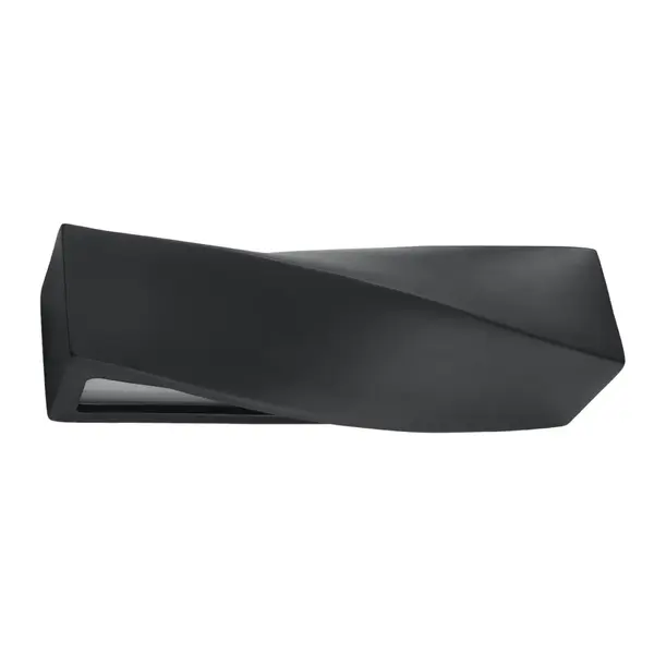 Aplica Sigma din ceramica Negru 42x12x14 cm
