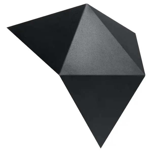 Aplica Solido Negru 27x8x25 cm