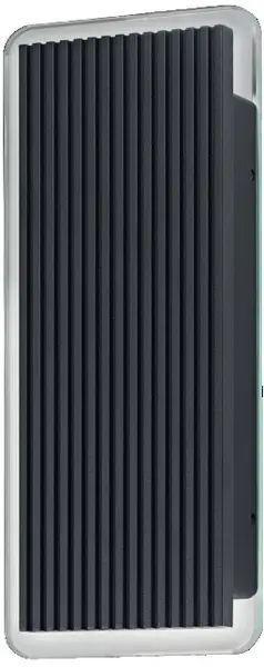 Aplicație de fațadă Osram - Endura Striped Brick, 6W, IP54, gri închis