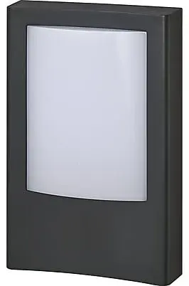 Aplicație de fațadă Osram - Endura Style Entrance, 12.5W, IP44, gri închis