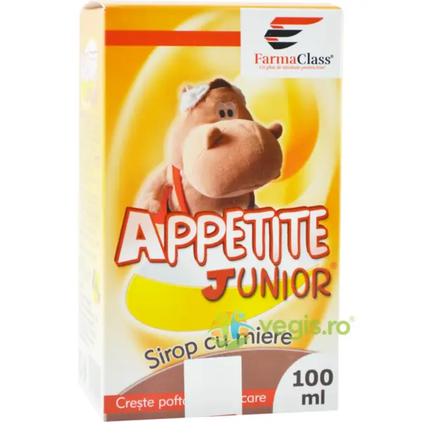 Appetite Junior Sirop cu Miere 100ml