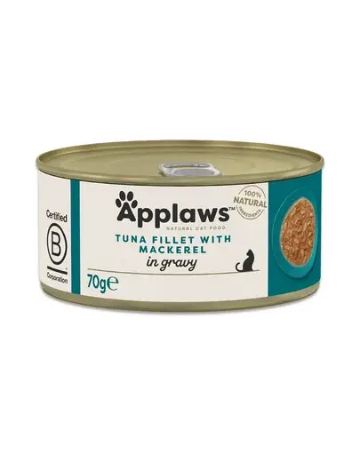 APPLAWS Cat Adult Tuna with Mackerel in Gravy 70 g