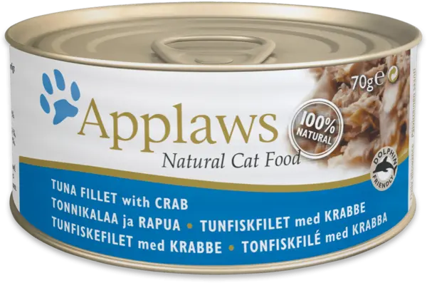 Applaws Cat Cons File Ton & Crab 70 g