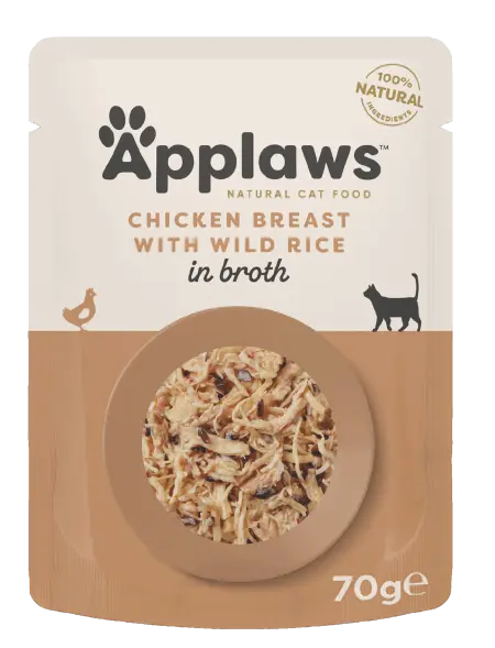 Applaws Cat Plic Piept Pui Cu Orez Salbatic 70 g