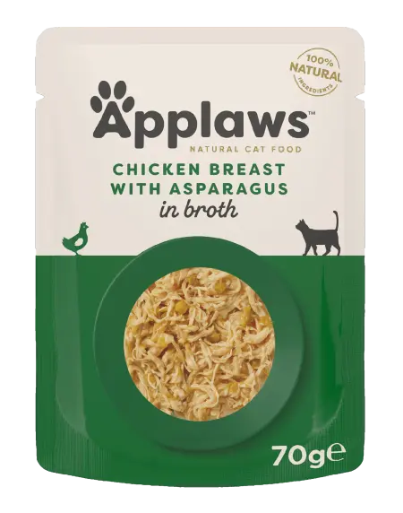 Applaws Cat Plic Piept Pui Cu Sparanghel 70 g