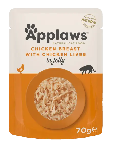 Applaws Cat Plic Piept Pui Si Ficat In Aspic 70 g