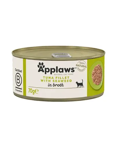 APPLAWS ton cu alge 70 g hrana pisica, in sos