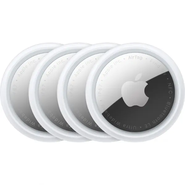 Apple AirTag, Set 4 Bucati, Alb MX542AM/A