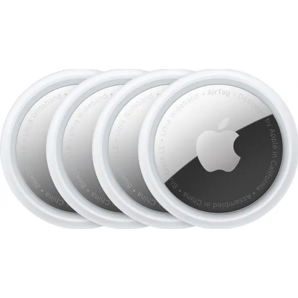 Apple AirTag, Set 4 Bucati, Alb MX542ZY/A