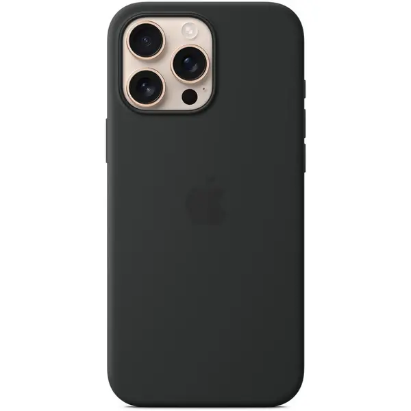 Apple Apple iPhone 16 Pro Max Silicone Case with MagSafe - Black