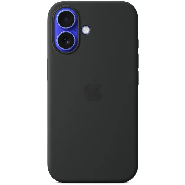 Apple Apple iPhone 16 Silicone Case with MagSafe - Black
