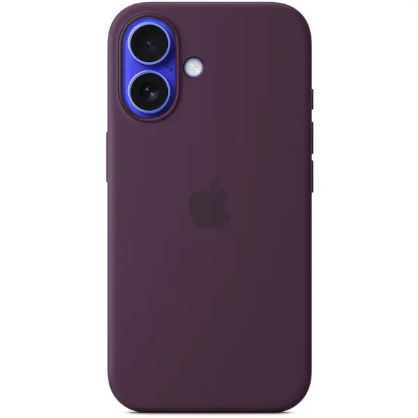 Apple Apple iPhone 16 Silicone Case with MagSafe - Plum