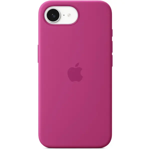 Apple Apple iPhone 16e Silicone Case Fuchsia