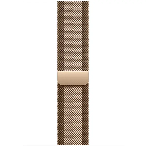 Apple Apple Watch 46mm Loop: Gold Milanese Loop - M/L
