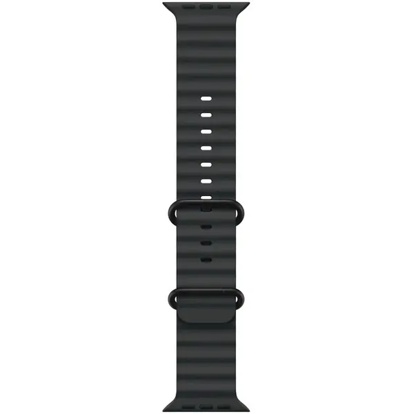 Apple Apple Watch 49mm Band: Black Ocean Band - Black Titanium Finish