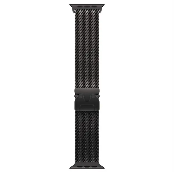Apple Apple Watch 49mm Loop: Black Titanium Milanese Loop - Small