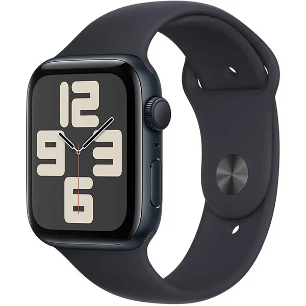 Apple Apple Watch SE (2023), GPS, Carcasa Midnight Aluminium 40mm, Midnight Sport Band - M/L