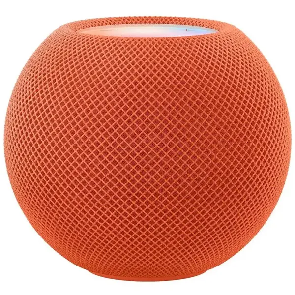 Apple Boxa portabila Apple HomePod Mini,Wi-Fi, Bluetooth, Control prin aplicatie, Portocaliu