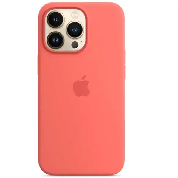 Apple Carcasa Silicone Case cu MagSafe pentru Apple iPhone 13 Pro, MM2E3ZM/A, Pink Pomelo