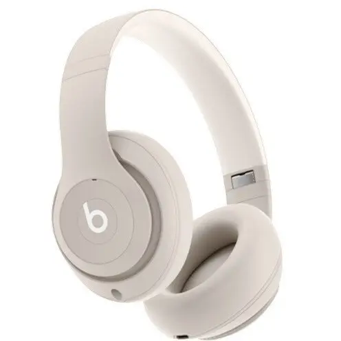 Apple Casti audio Over-Ear Beats Studio Pro, Wireless, Noise Cancelling, Bluetooth 5.3, Bej