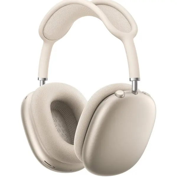 Apple Casti Stereo Wireless Over-Ear, Apple AirPods Max 2 (2026), Bluetooth, ANC, Autonomie 20 ore, Microfon, Auriu