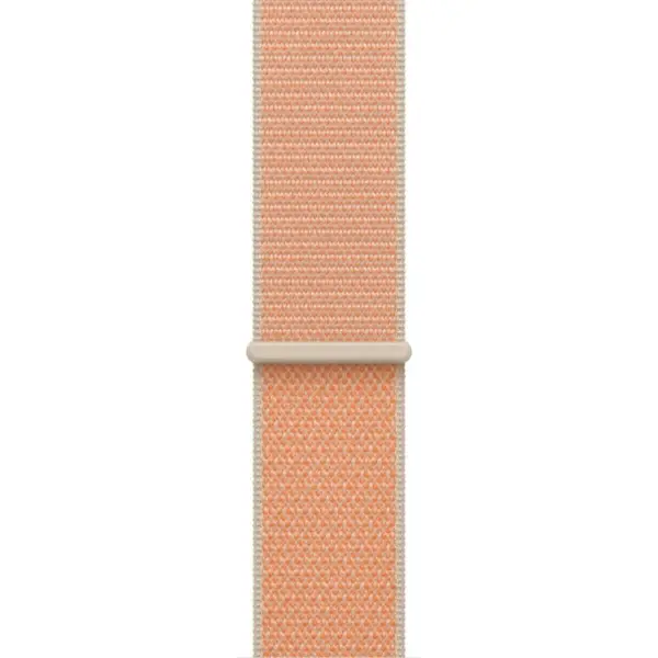 Apple Curea Apple MHYV4ZM/A, pentru Apple Watch 46 mm, Sport Loop, Cantaloupe