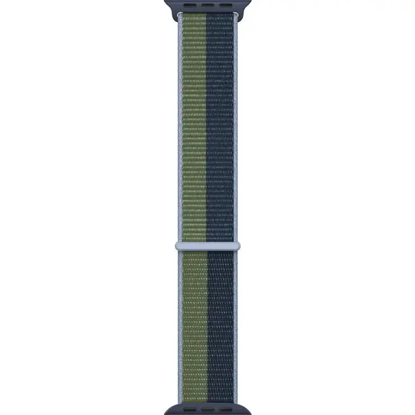 Apple Curea Apple Watch Sport Loop, 45mm, Abyss Blue/Moss Green