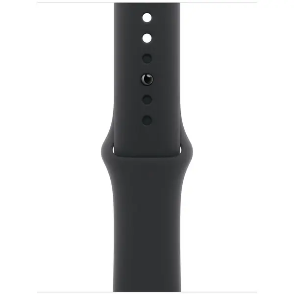 Apple Curea pentru Apple Watch, 42mm, Sport Band, Negru - M/L
