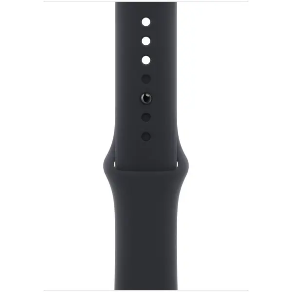 Apple Curea Smartwatch Apple MT3F3ZM/A pentru Watch 45mm, Sport Band, M/L, Negru