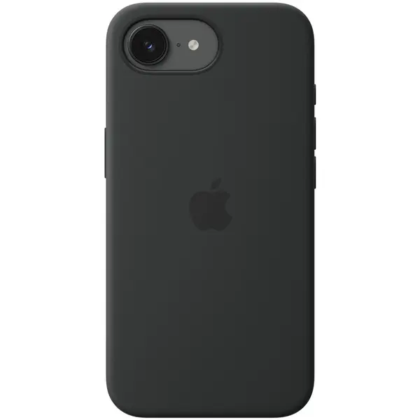Apple Husa de protectie Apple din silicon, MagSafe pentru iPhone 17e, Negru