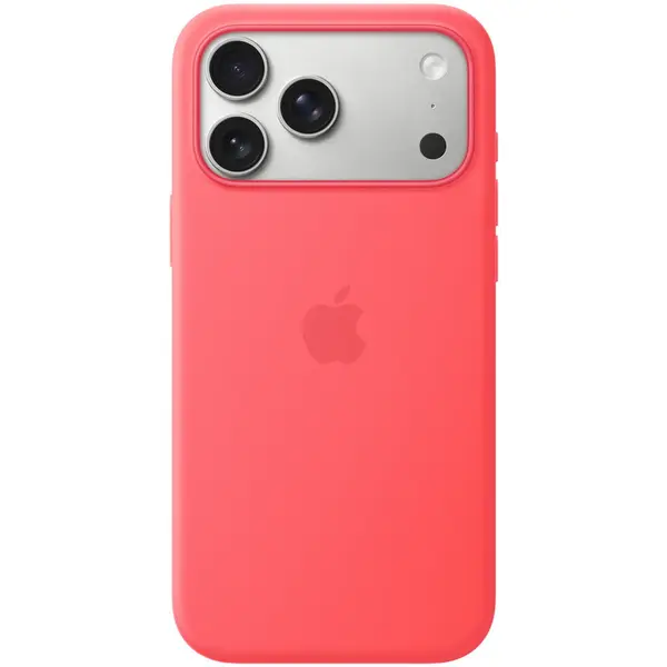 Apple Husa de protectie Apple Silicone Case with MagSafe pentru iPhone 17 Pro Max, RozGuava