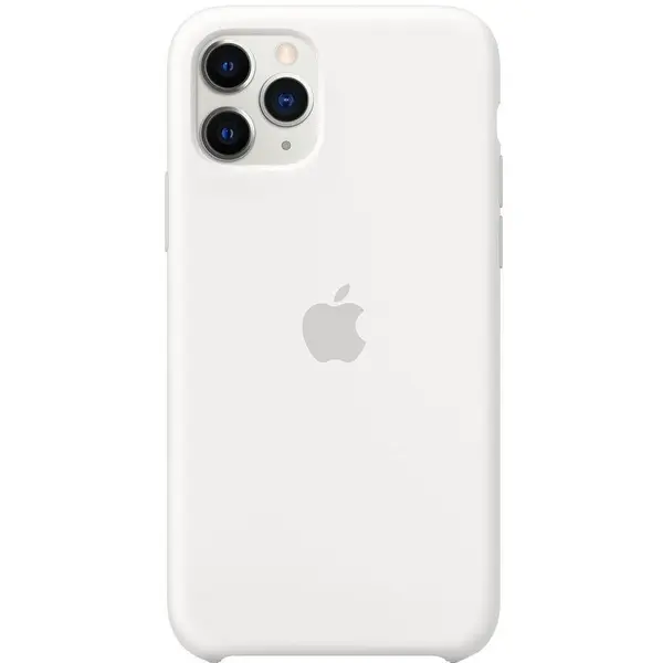 Apple Husa silicon Apple iPhone 11 Pro, alb (mwyl2zm/a)