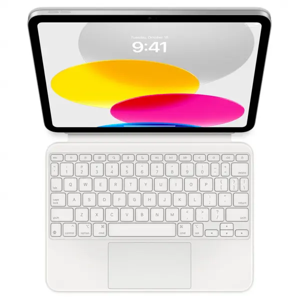 Apple Husa/Stand Apple Magic Keyboard Folio pentru iPad de 10.9inch 10th generatie, White