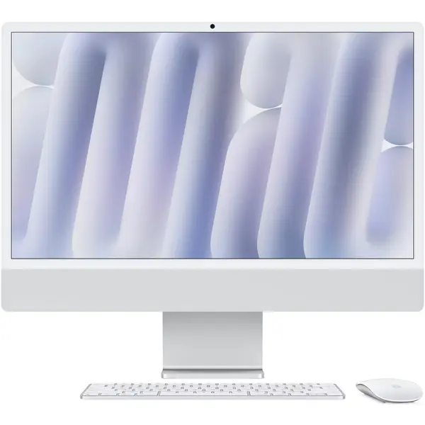 Apple iMAC 24" Retina 4.5k/ Apple M4 (CPU 8-core, GPU 8-core, Neural Engine16-core)/16GB/512GB - Silver - INT KB (2024) (Cto from MWUC3RO/A)