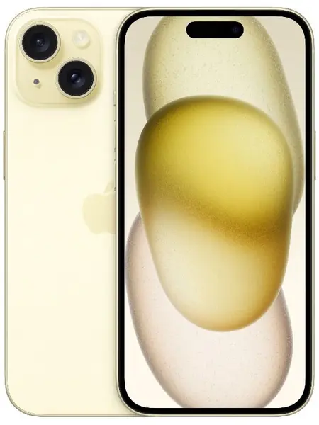 Apple iPhone 15 128 GB Yellow Excelent