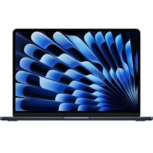 Apple Laptop Apple MacBook Air 13.6 inch, Liquid Retina, Apple M4 (CPU 10-core, GPU 8-core), 16GB RAM, 256GB SSD, US BK, macOS Sequoia, Negru